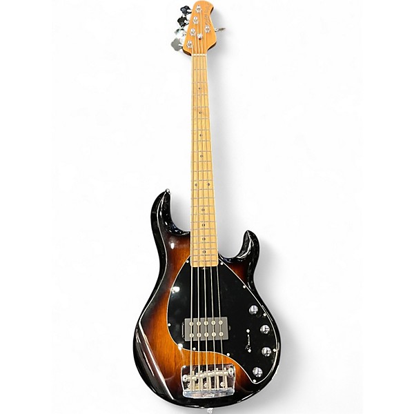 Used Sterling by Music Man Ray35 5 String Tobacco Burst Electric Bass Guitar