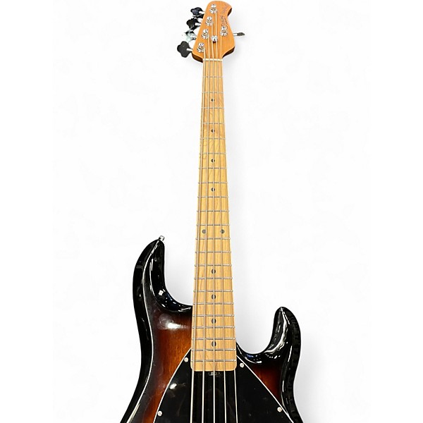 Used Sterling by Music Man Ray35 5 String Tobacco Burst Electric Bass Guitar