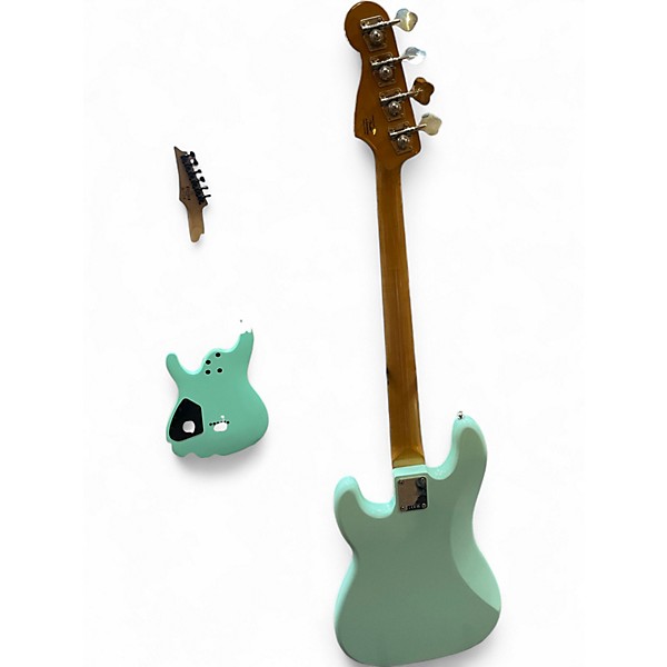 Used Squier Precision Bass Seafoam Green Electric Bass Guitar