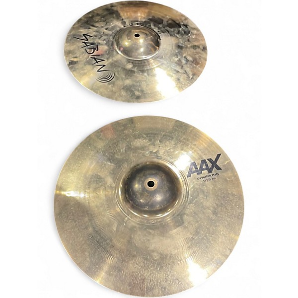 Used SABIAN 14in AAX Xplosion Hi Hat Pair Cymbal