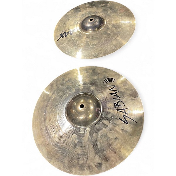 Used SABIAN 14in AAX Xplosion Hi Hat Pair Cymbal