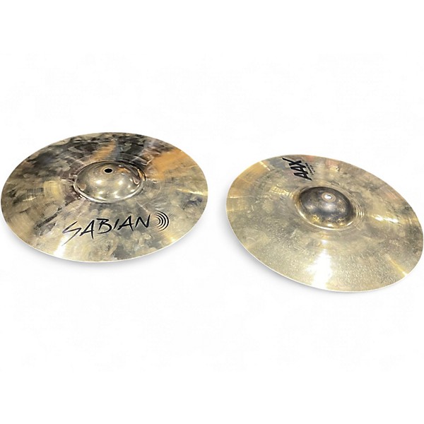 Used SABIAN 14in AAX Xplosion Hi Hat Pair Cymbal