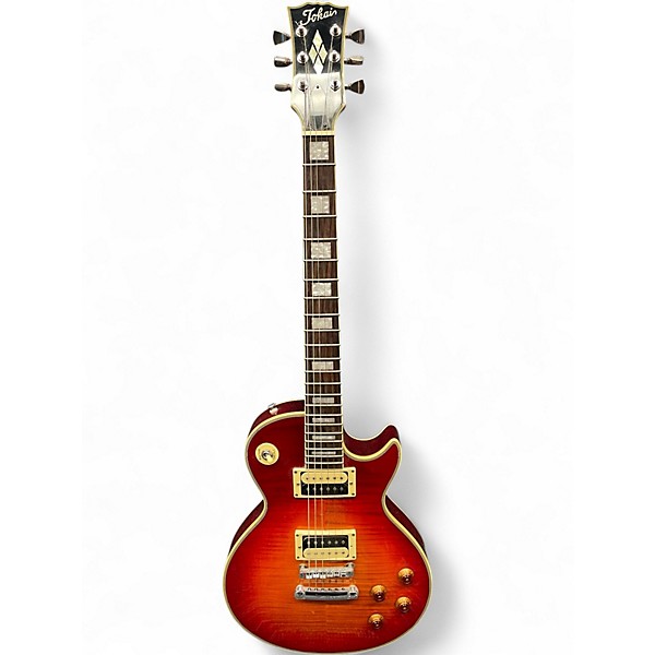 Used Tokai Love Rock Cherry Sunburst Solid Body Electric Guitar