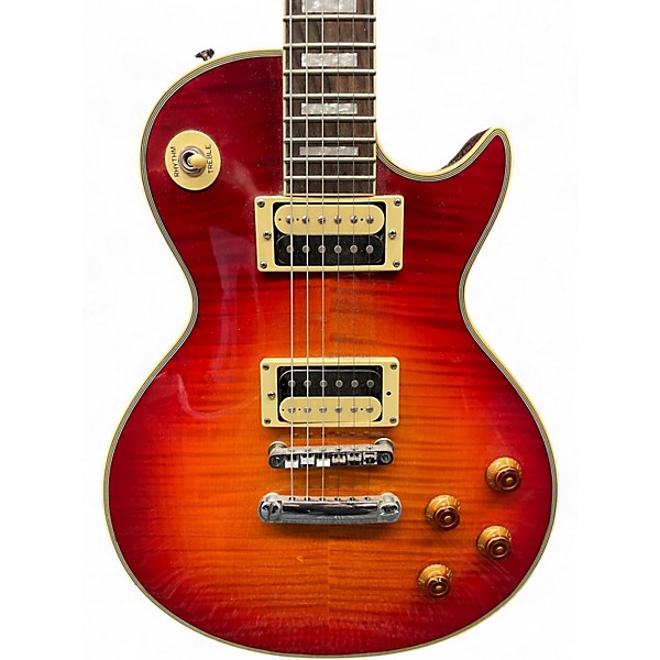 Used Tokai Love Rock Cherry Sunburst Solid Body Electric Guitar