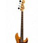 Used Fender American Deluxe Jazz Bass Natural Electric Bass Guitar