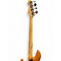 Used Fender American Deluxe Jazz Bass Natural Electric Bass Guitar