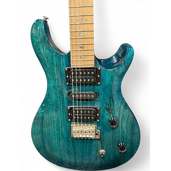 Used PRS Swamp Ash Special Iris Blue Solid Body Electric Guitar