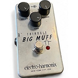 Used Electro-Harmonix Big Muff Triangle Pi Distortion Effect Pedal