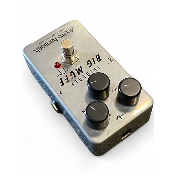 Used Electro-Harmonix Big Muff Triangle Pi Distortion Effect Pedal