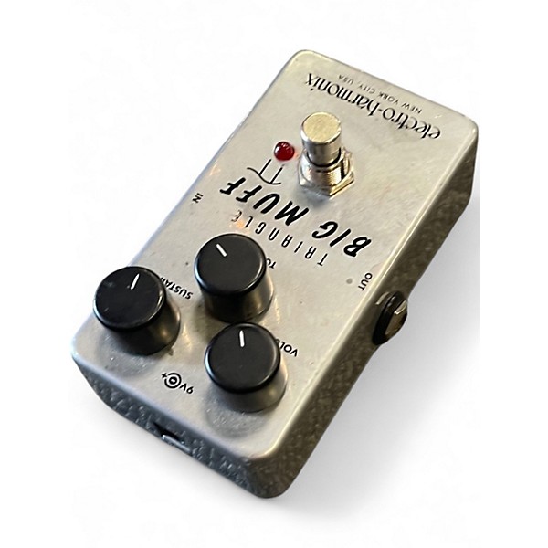 Used Electro-Harmonix Big Muff Triangle Pi Distortion Effect Pedal