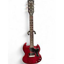 Used Harley Benton DC60 Vintage Series red Solid Body Electric Guitar