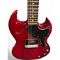 Used Harley Benton DC60 Vintage Series red Solid Body Electric Guitar