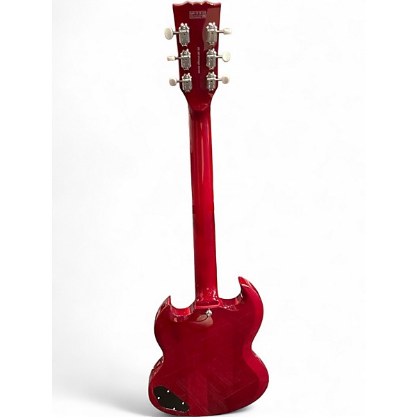 Used Harley Benton DC60 Vintage Series red Solid Body Electric Guitar