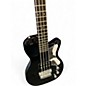 Used Silvertone 1444 RAZR BLACK Electric Bass Guitar