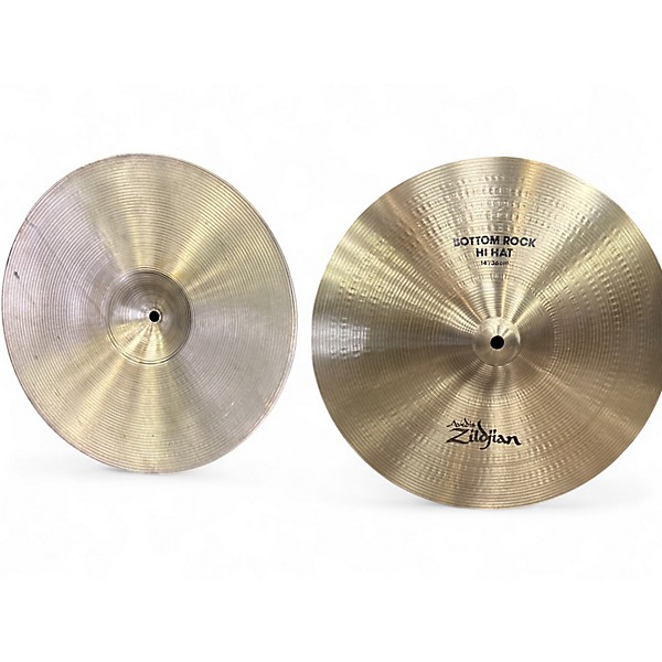 Used Zildjian 14in A Series Rock Hi Hat Pair Cymbal