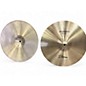 Used Zildjian 14in A Series Rock Hi Hat Pair Cymbal