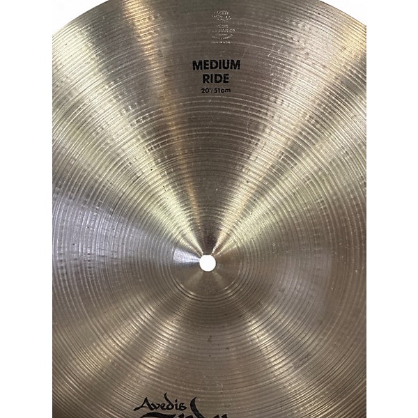 Used Zildjian 20in A Custom Medium Ride Cymbal