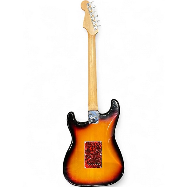 Used Squier Standard Stratocaster 2 Tone Sunburst Solid Body Electric Guitar