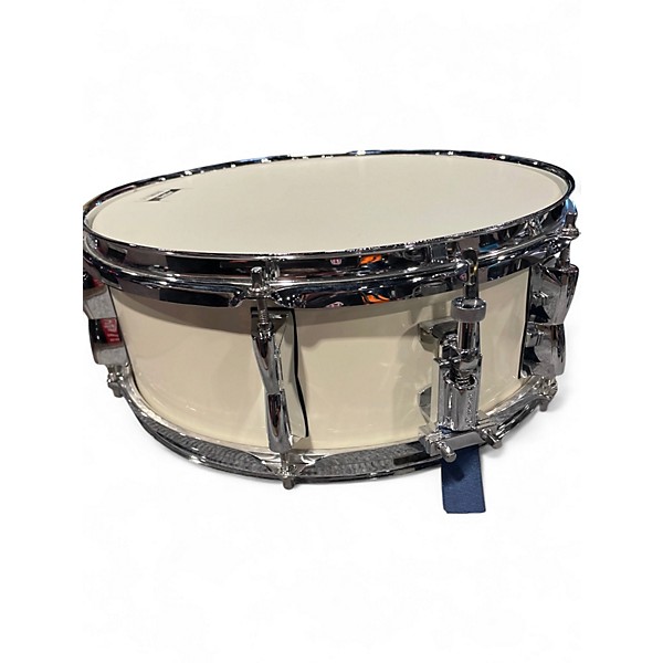 Used Yamaha 13X5 Stage Custom Snare Alpine White Drum