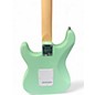 Used Squier Affinity Stratocaster Surf Green Solid Body Electric Guitar