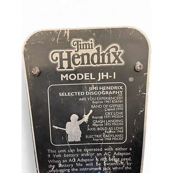 Used Dunlop JH1 JIMI HENDRIX SIGNATURE WAH Effect Pedal