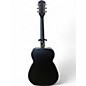 Used Fender Tim Armstrong Hellcat Black and White Acoustic Electric Guitar