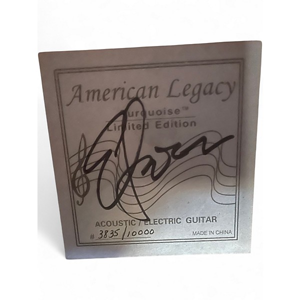 Used Esteban American Legacy Natural Acoustic Electric Guitar