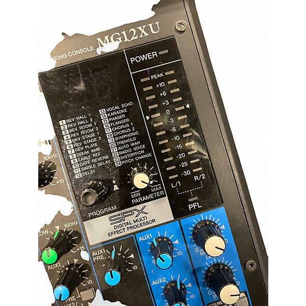 Used Yamaha MG12XU Unpowered Mixer