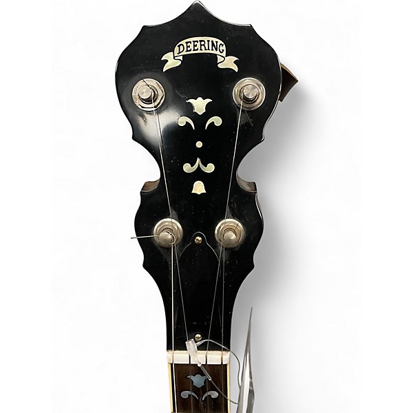 Used Deering MAPLE BLOSSOM Brown Sunburst Banjo
