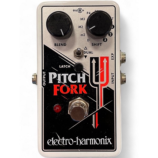 Used Electro-Harmonix Pitch Fork Polyphonic Pitch Shifting Effect Pedal