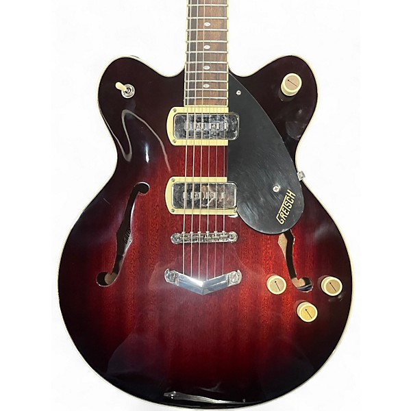 Used Gretsch Guitars G2622 P90 Streamliner Claret Burst Hollow Body Electric Guitar