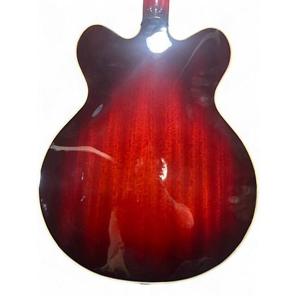 Used Gretsch Guitars G2622 P90 Streamliner Claret Burst Hollow Body Electric Guitar
