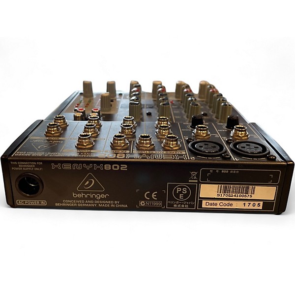 Used Behringer Xenyx 802 Unpowered Mixer