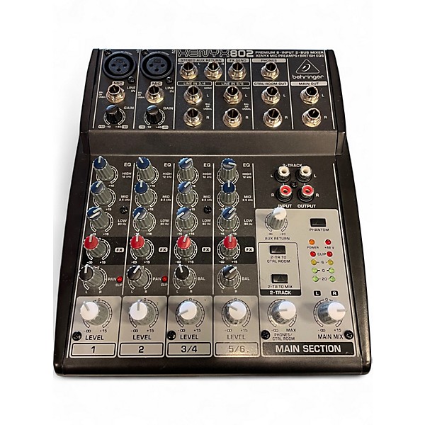 Used Behringer Xenyx 802 Unpowered Mixer