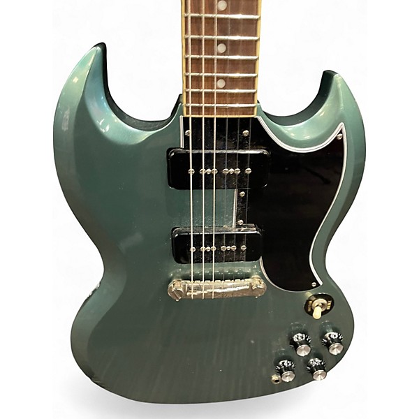 Used Epiphone SG Special P90 Faded Pelham Blue Solid Body Electric Guitar