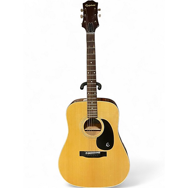 Used Epiphone FT140 Natural Acoustic Guitar