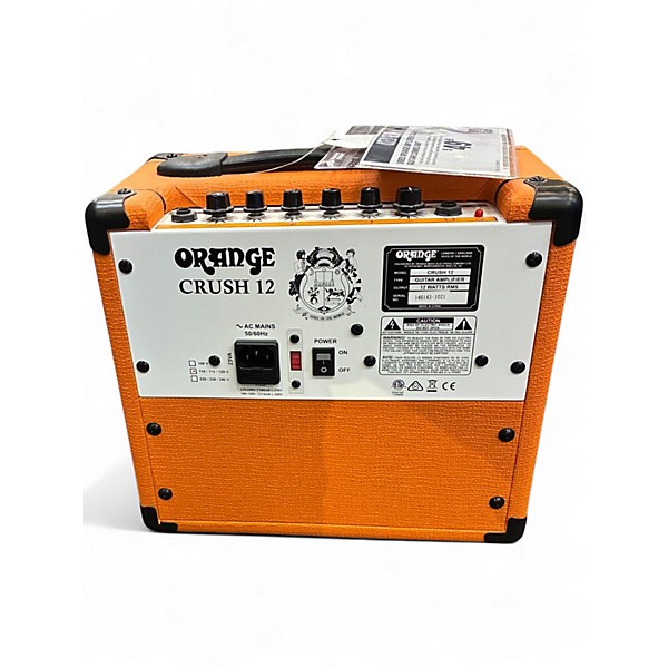 Used Orange Amplifiers Crush 12 Guitar Combo Amp