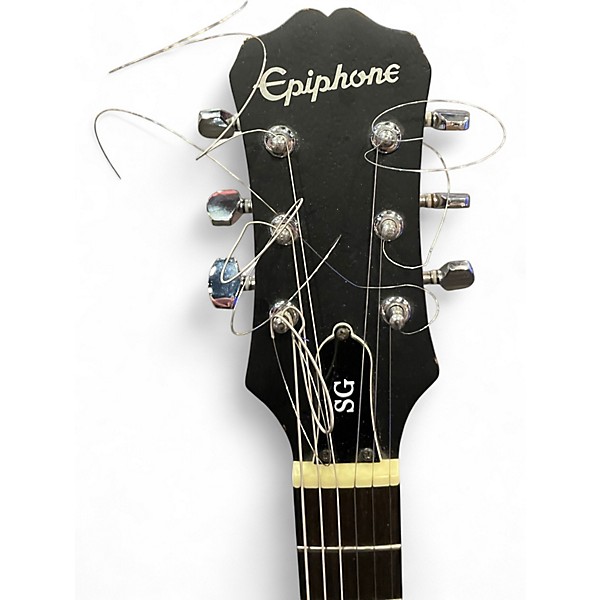 Used Epiphone SG Natural Solid Body Electric Guitar