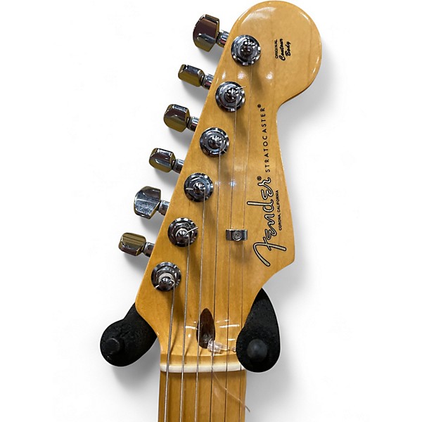 Used 2021 Fender American Professional II Stratocaster MIAMI BLUE Solid Body Electric Guitar