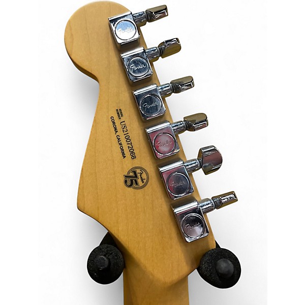 Used 2021 Fender American Professional II Stratocaster MIAMI BLUE Solid Body Electric Guitar