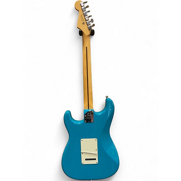 Used 2021 Fender American Professional II Stratocaster MIAMI BLUE Solid Body Electric Guitar