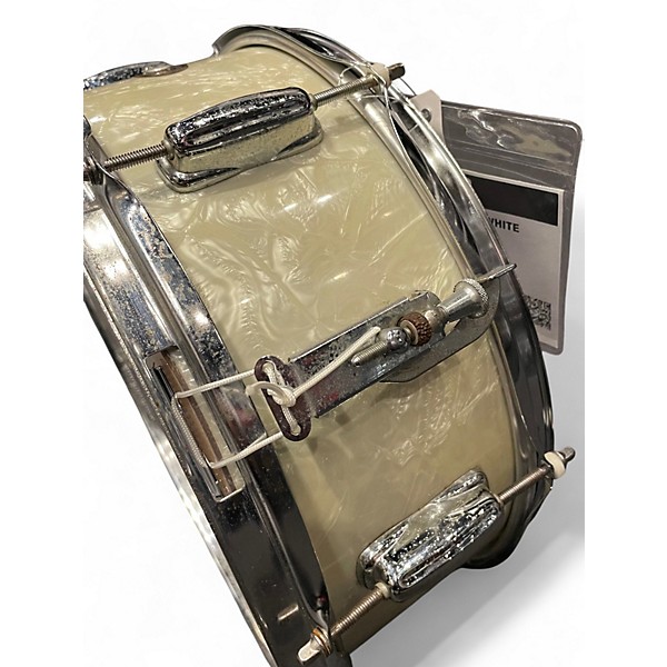 Used Slingerland 14in No. 161 White Pearl Drum