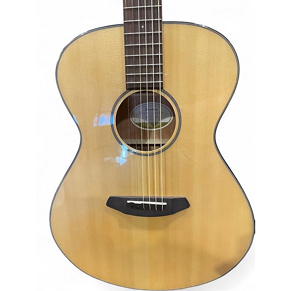 Used Breedlove Discovery Concert LH Natural Acoustic Electric Guitar