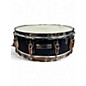 Used Taye Drums 14X5.5 Studio Maple Blue stain Drum thumbnail