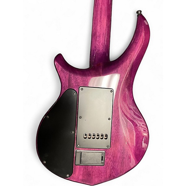 Used Sterling by Music Man JOHN PETRUCCI MAJ200 Purple Solid Body Electric Guitar