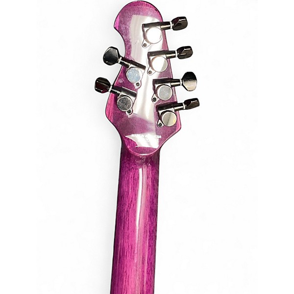 Used Sterling by Music Man JOHN PETRUCCI MAJ200 Purple Solid Body Electric Guitar