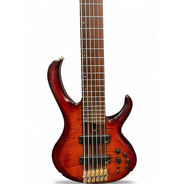 Used Ibanez BTB1906 Brown Topaz Burst Electric Bass Guitar