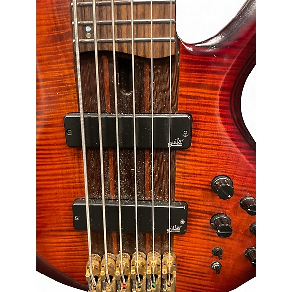 Used Ibanez BTB1906 Brown Topaz Burst Electric Bass Guitar