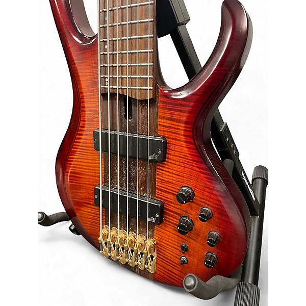 Used Ibanez BTB1906 Brown Topaz Burst Electric Bass Guitar