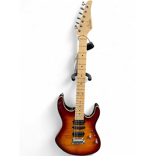 Used Suhr MODERN PLUS ORANGE BURST Solid Body Electric Guitar